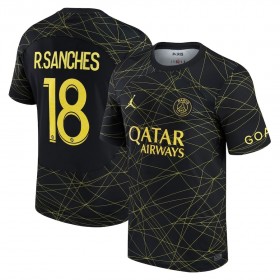 Jalkapallo Pelipaidat/Peliasut Paris Saint-Germain R. SANCHES 18 Jordan Neljäspelipaita 2022-23